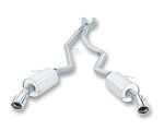 Borla Cat-Back Exhaust - BMW 335i Sedan / Coupe N54 (E90/E92) - ATAK X-Pipe - Image 2 - Borla Thumbnail