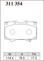 DIXCEL Front Brake Pads – Toyota Land Cruiser 70 / 100 Series (HZJ71, HDJ101, UZJ100) - Dixcel Brakes Thumbnail