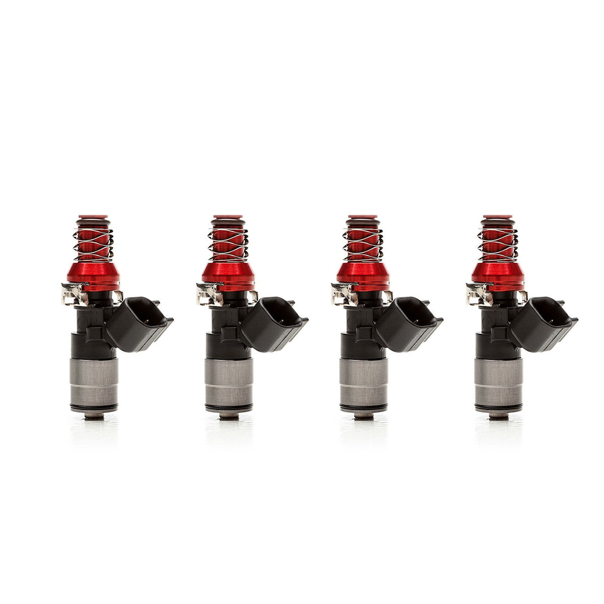 COBB top feed 1050x fuel injectors – set of four with red tops