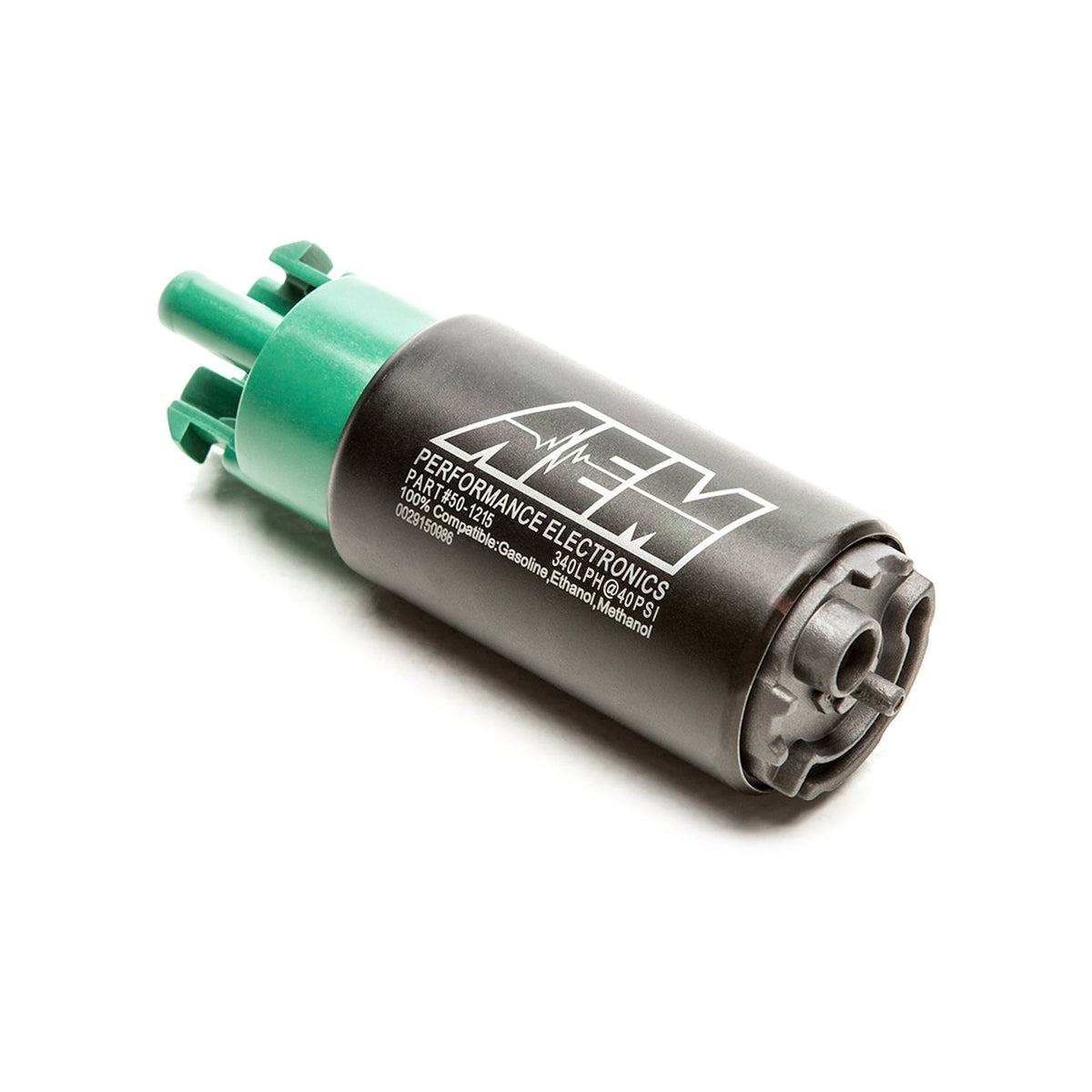 COBB AEM 340lph high flow fuel pump – Subaru WRX and STI – pump side view