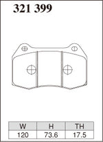 DIXCEL Front Brake Pads – Nissan Skyline GT-R (R32 / R33 / R34) - Dixcel Brakes Thumbnail