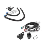 COBB NexGen flex fuel ethanol sensor kit – Subaru Impreza WRX – sensor, fuel lines, module and harness laid out - Cobb Tuning Thumbnail