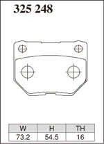 DIXCEL Rear Brake Pads – Subaru WRX (GDA/GDB) / Nissan Skyline (R32/R33/R34) - Dixcel Brakes Thumbnail