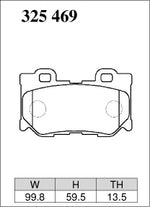 DIXCEL Rear Brake Pads – Nissan 370Z (Z34) / Nissan Z (RZ34) - Dixcel Brakes Thumbnail