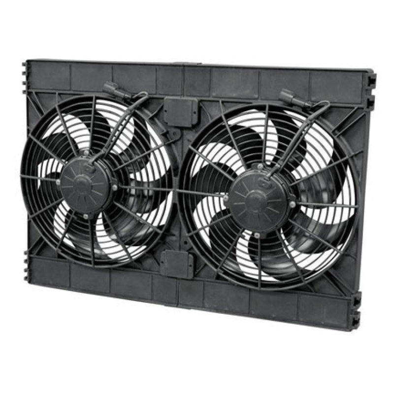 SPAL 12in Dual High Performance Fan - 3168 CFM (2VA50-AP70/LL+AP72/LL/F-66A PKSL1) - SPAL