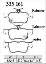 Dixcel Rear Brake Pads – Honda Civic Type R (FK8 / FL5) - Dixcel Brakes Thumbnail
