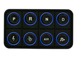 AEM EV 8 Button Keypad - Universal - CAN Based Programmable Backlighting - Image 2 - AEM Electronics Thumbnail