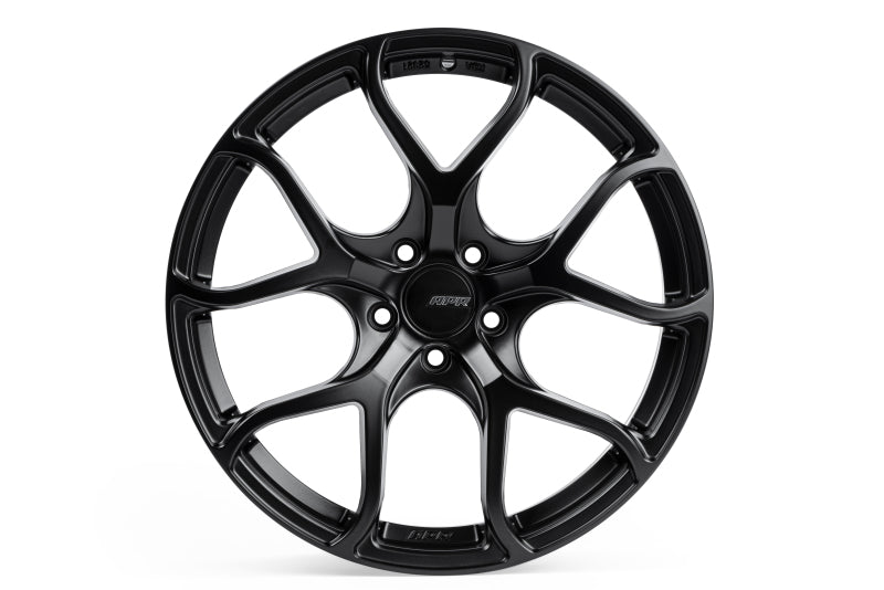 APR A01 Flow Formed Wheel - Universal - 19x8.5 5x112 ET45 Satin Black - Image 2