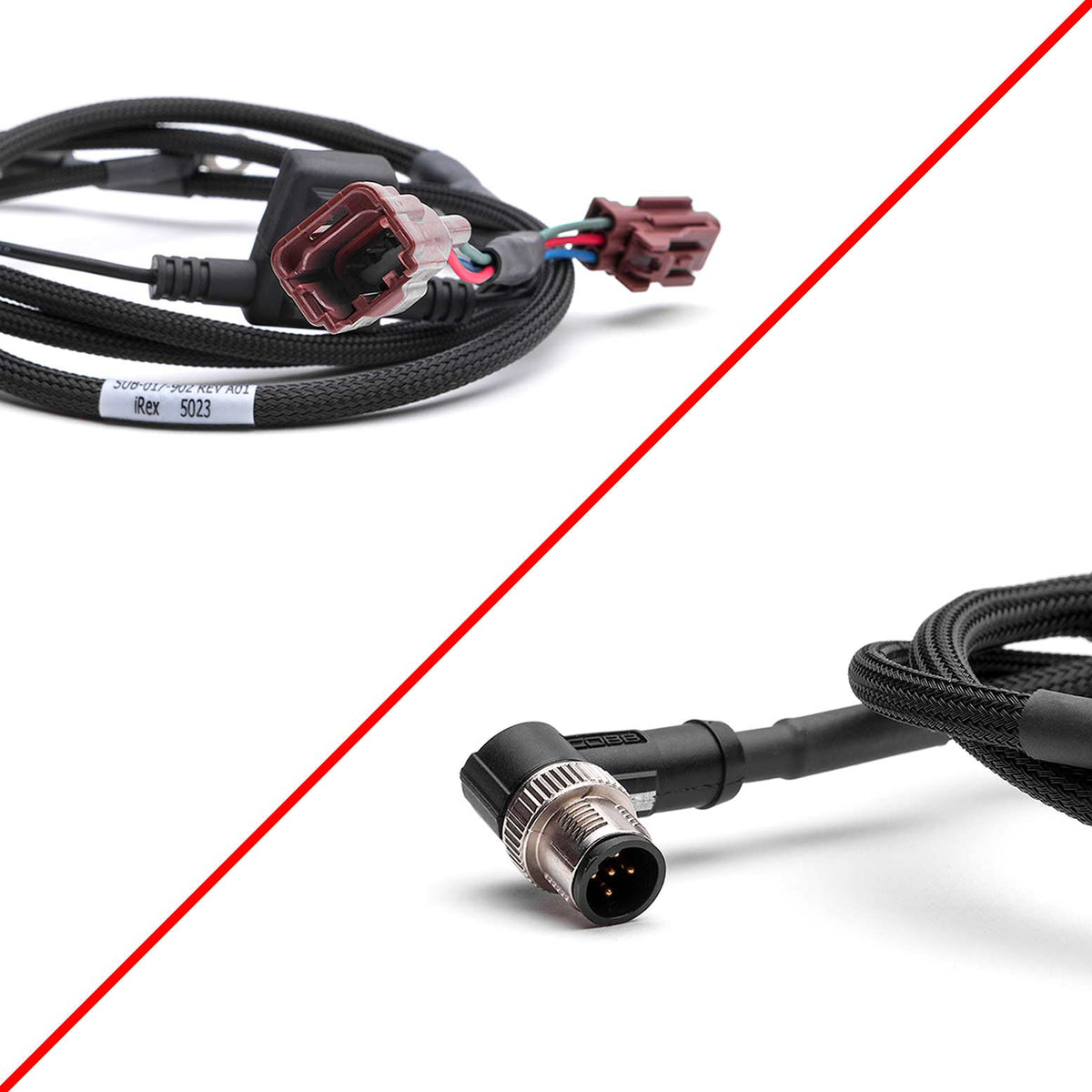 COBB CAN Flex Fuel gateway upgrade – harness connectors close-up