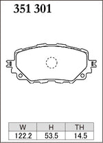 DIXCEL Front Brake Pads – Mazda MX-5 (ND) / Fiat 124 Spider (348) - Dixcel Brakes Thumbnail