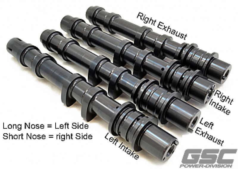 GSC Power-Division Billet S3 Camshafts - Subaru EJ255/EJ257 Intake AVCS (WRX 2.5L 2006-2007 / STI 2004-2007) - 282/282