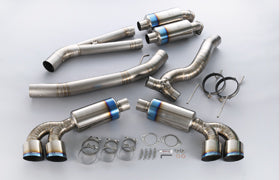 TOMEI Ti RACING Titanium Muffler - Nissan GT-R (R35)