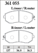 DIXCEL Front Brake Pads – Subaru WRX (GR / GV) / BRZ (ZC6 / ZD8) / Toyota 86 (ZN6) / GR86 (ZN8) - Dixcel Brakes Thumbnail