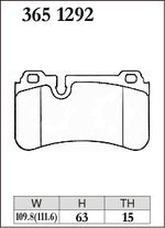 Dixcel Rear Brake Pads - Subaru WRX STI S206 / S207 (VAB) Pad Shape - Dixcel Brakes Thumbnail