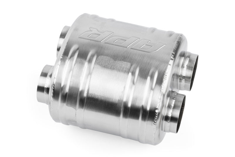 APR Premium Sound Absorption Muffler - Universal - Dual 63.5mm Oval Body 220x169x211mm - Image 2