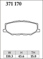 DIXCEL Front Brake Pads - Suzuki Jimny (JB64W) / Jimny Sierra (JB74W) Pad Shape - Dixcel Brakes Thumbnail