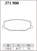 DIXCEL Front Brake Pads - Suzuki Jimny (JA11/JA12/JA22/JB23) / Jimny Sierra (JB33/JB43) / Mazda AZ-Offroad (JM23W) Pad Shape - Dixcel Brakes Thumbnail