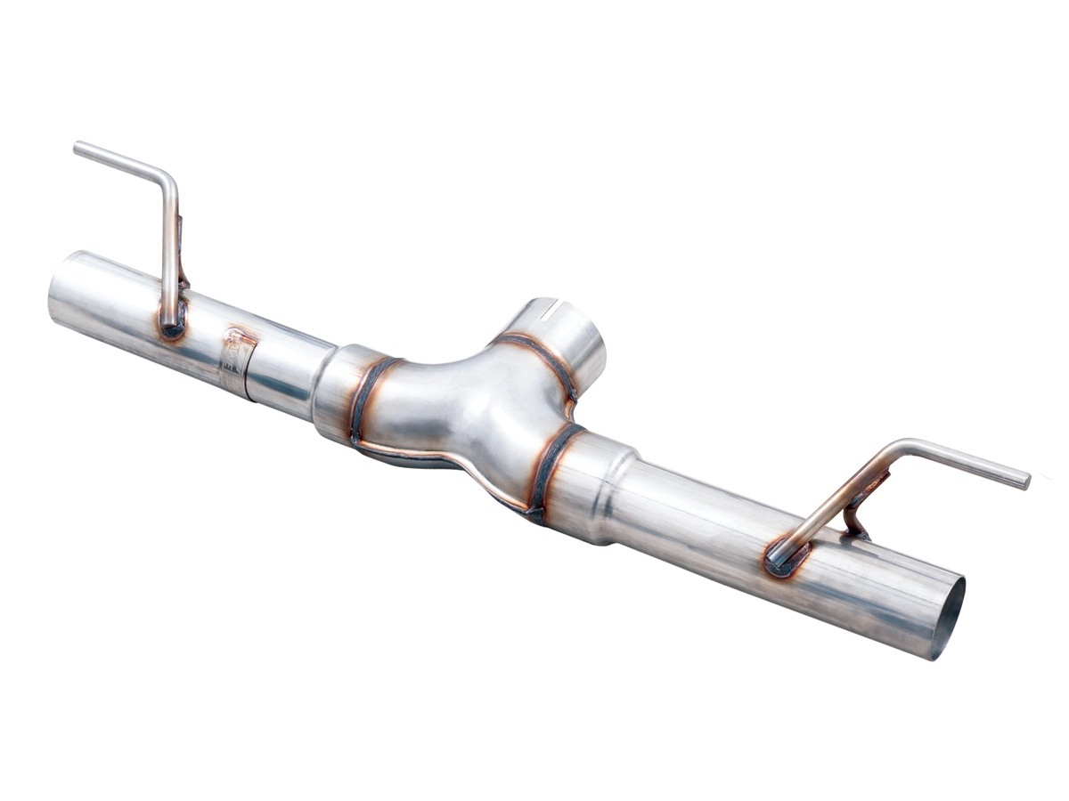 AWE Touring-to-Track conversion kit – Subaru BRZ/Toyota 86/GR86 – straight Y-pipe rear section with hangers