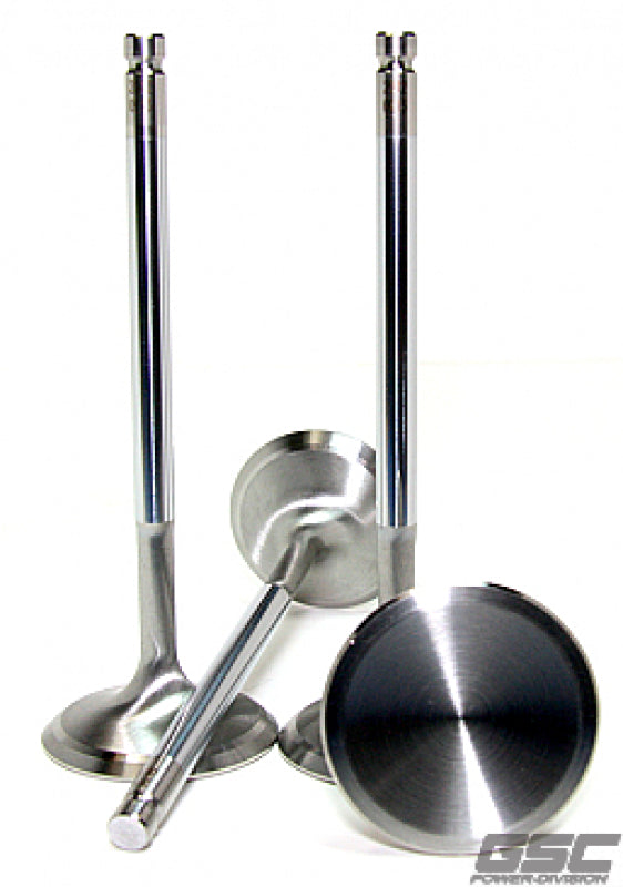 GSC Power-Division Alloy Exhaust Valve - Audi/Lamborghini 5.2L V10 - 27mm Head (STD) - Chrome Polished