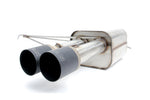Dinan 3-Door Free Flow Axleback Exhaust System - MINI Cooper S (F56) - Black Tips - Image 3 - Dinan Thumbnail