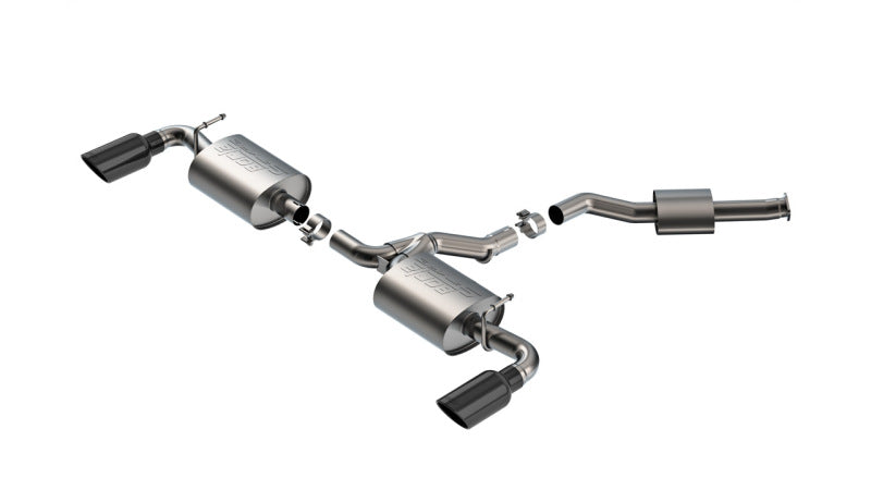 Borla Cat-Back Exhaust - Toyota RAV4 Hybrid (XA50) - S-Type 2.25in