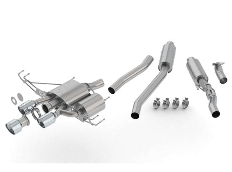 Borla Cat-Back Exhaust - Honda Civic Type R (FK8) - ATAK 2.75in Adjustable - Borla