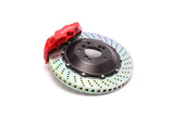 Dinan Brake Set - BMW 1-Series (E82) - Rear - Red Calipers / Drilled Rotors