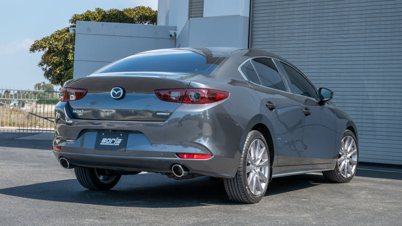 Borla Axle-Back Exhaust - Mazda3 Sedan (BP) - S-Type 2.25in into Dual 2in - Image 2