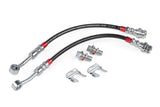 APR Braided Brake Line Set - Audi RS3 (8V) / Volkswagen Golf R (5G/CD) - Rear