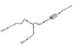 Borla Cat-Back Exhaust - Chevrolet Silverado 1500 (T1) excl. ZR2 - 3.5in Split Rear Exit 2019 - Image 16 - Borla Thumbnail