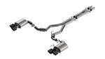 Borla Cat-Back Exhaust - Ford Mustang Dark Horse (S650) - 3in True Dual 5in Tips - Image 5 - Borla Thumbnail