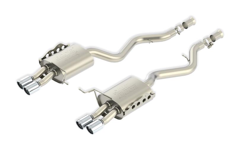 Borla Rear Section Exhaust - BMW M3 Coupe (E92) - ATAK Polished Tips - Image 2