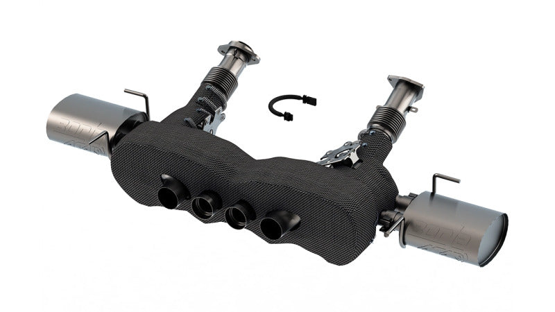 Borla Cat-Back Exhaust - Chevrolet Corvette Z06 (C8) - ATAK 3in Reuses Factory Tips - Image 2