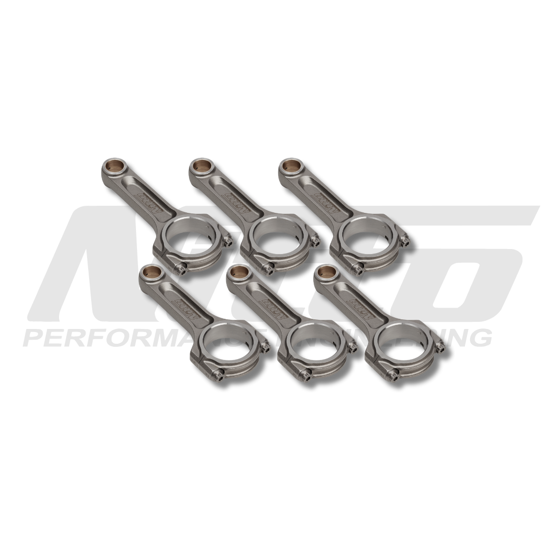 Nitto 2JZ V2 connecting rod with ARP bolts and CHE pin bush