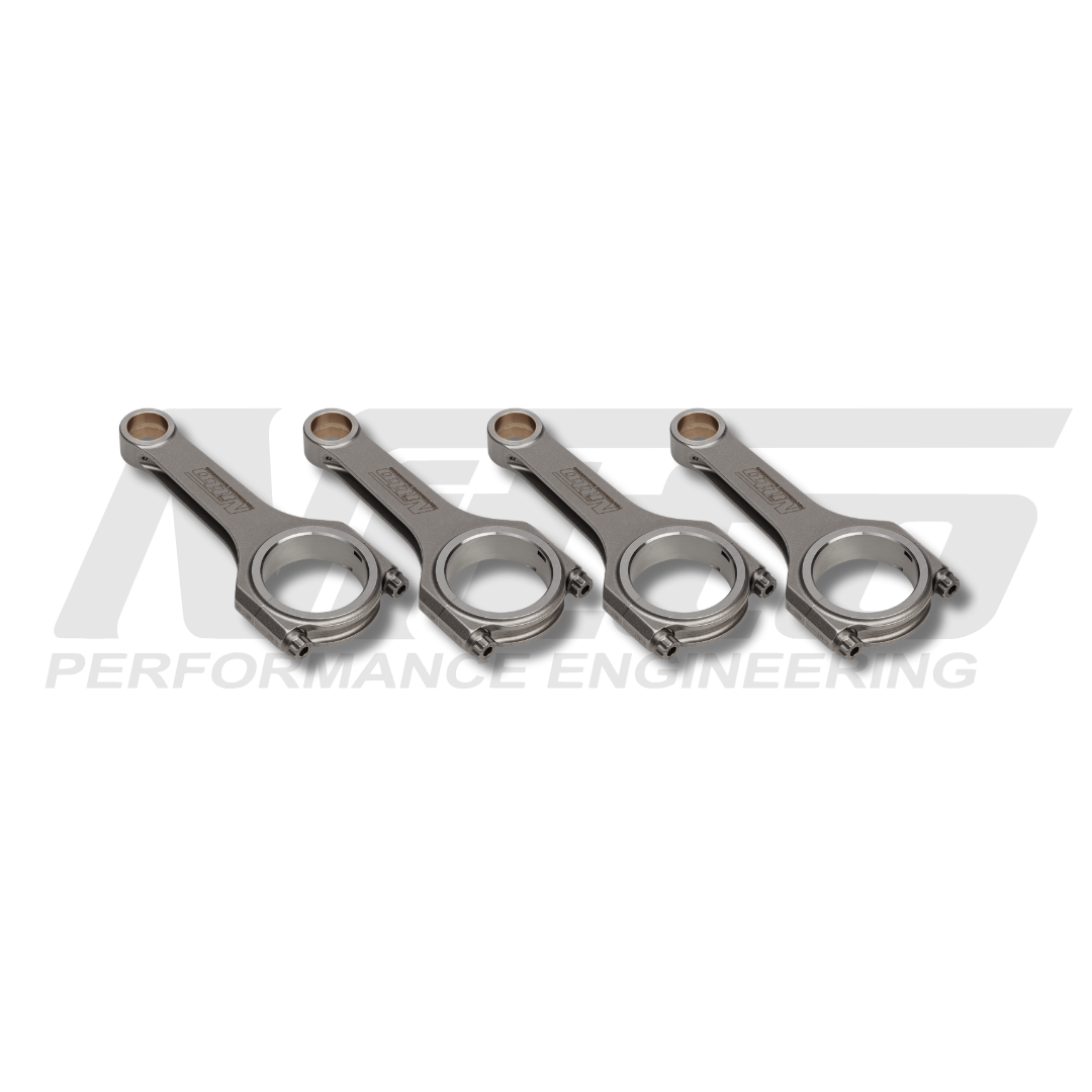 Nitto 4B11 H-beam connecting rod with ARP bolts