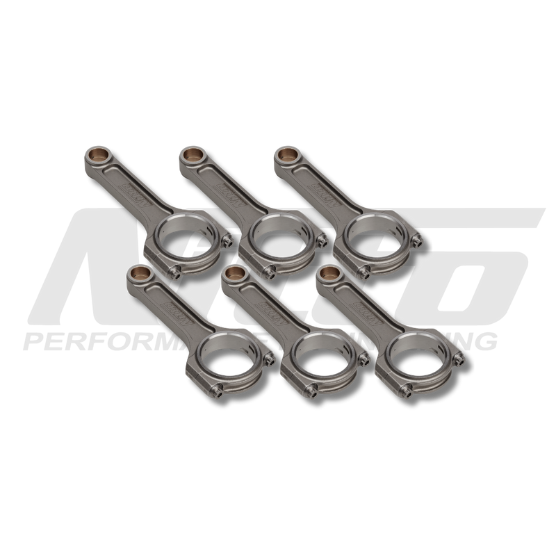 Nitto Ford Barra 4.0L I-beam connecting rods, set of six - Nitto