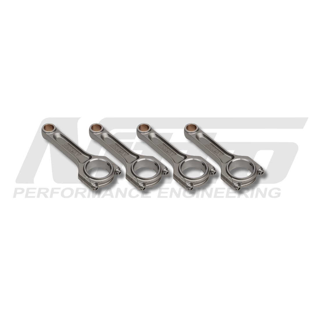 Nitto 4G63 V2 connecting rod with ARP bolts and CHE pin bush