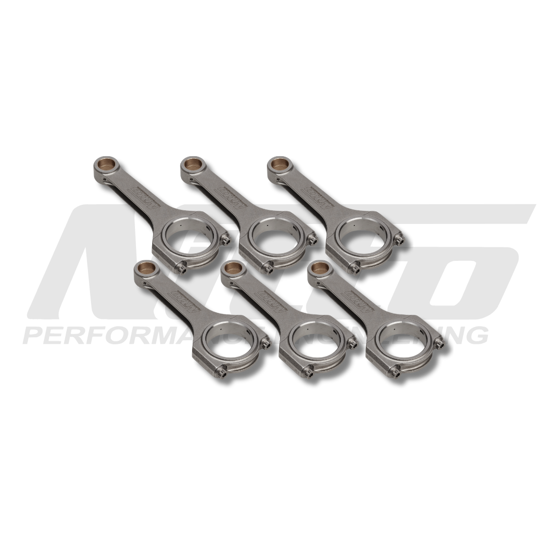 Nitto RB30 H-beam connecting rods, set of six