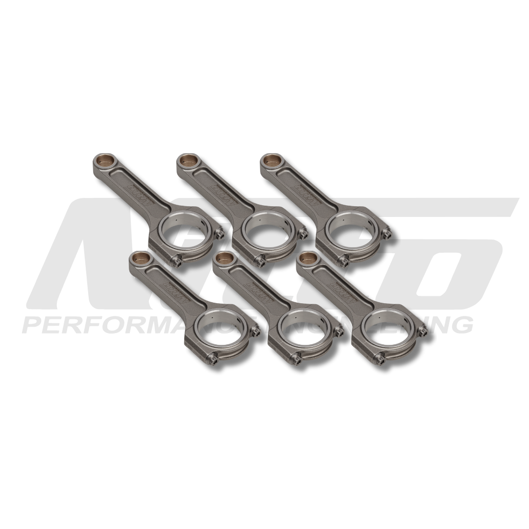 Nitto RB30 I-beam connecting rods, set of six