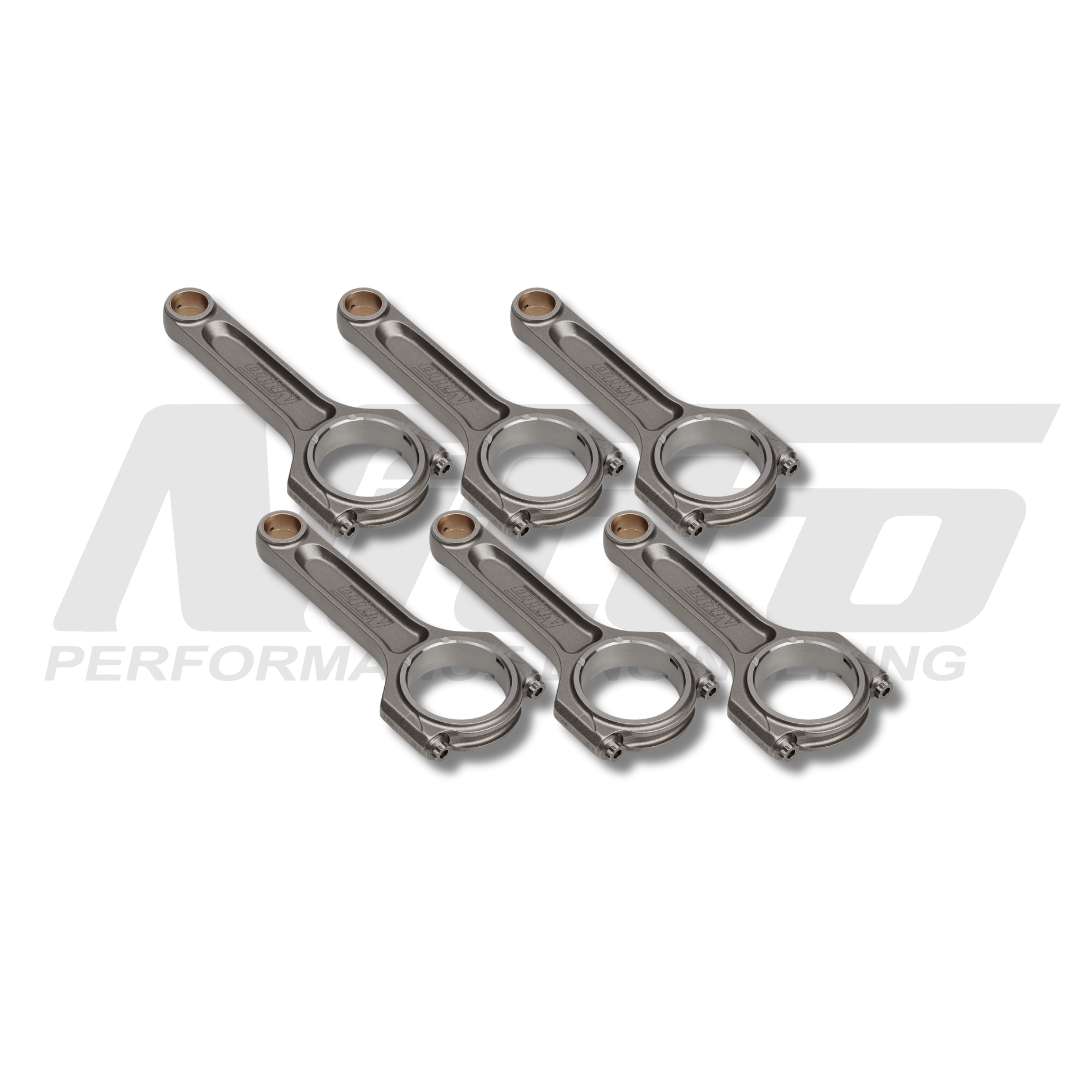 Nitto VR38DETT V2 I-beam connecting rods, set of six
