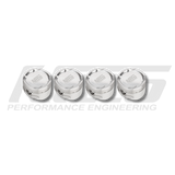 Nitto Forged Stroker Pistons - Mitsubishi 4G63 - Lancer Evolution IV–IX (CN9A / CP9A / CT9A)
