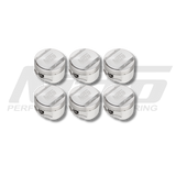 Nitto Forged Pistons - Nissan RB30 DOHC - RB25 / RB26 Head Conversion