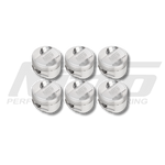 Nitto RB30 SOHC high compression forged pistons, set of six - Nitto Thumbnail