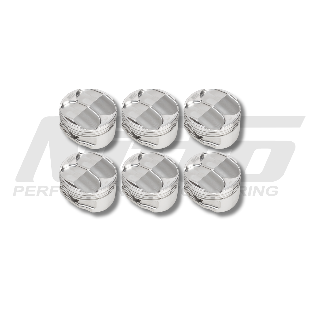 Nitto Barra 3.8L de-stroke forged pistons, set of six