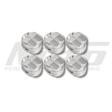 Nitto Forged De-Stroke Pistons - Ford Barra 4.0 - Falcon (BA / BF / FG / FG X) / Territory (SX / SY / SZ)