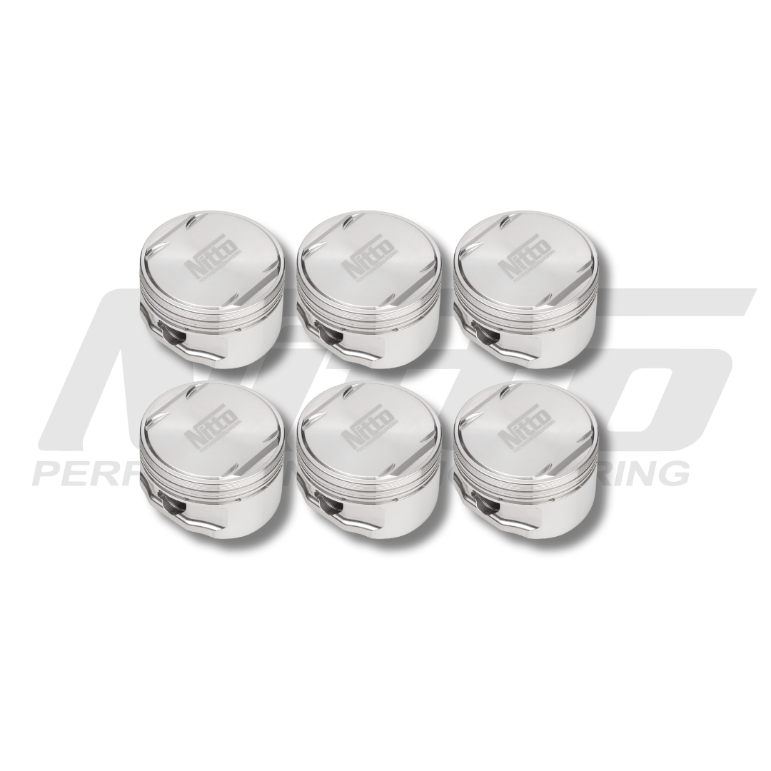 Nitto RB30 DOHC 3.2L forged stroker pistons, set of six
