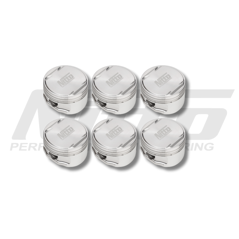 Nitto RB30 DOHC 3.2L forged stroker pistons, set of six - Nitto