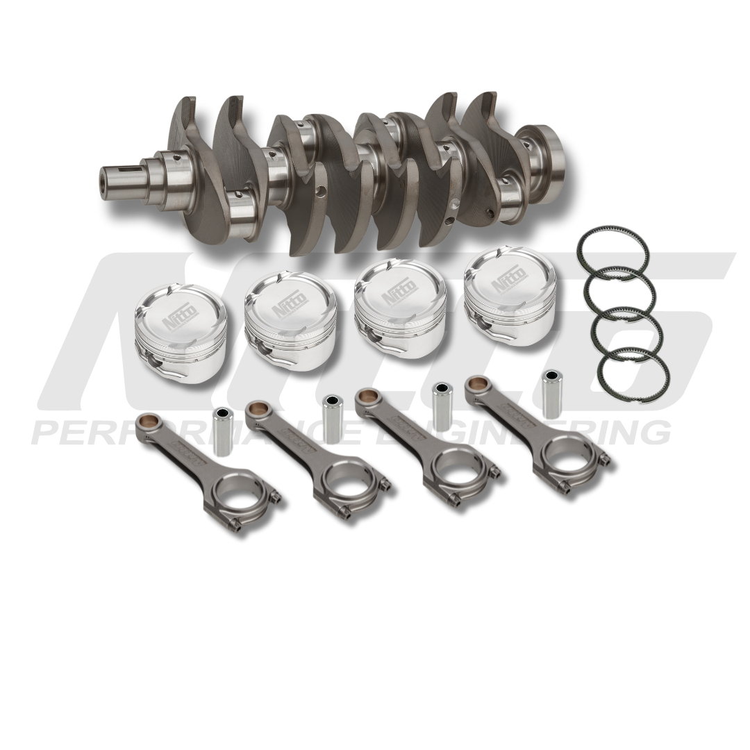 Nitto 4G63 2.2L stroker kit with H-beam rods