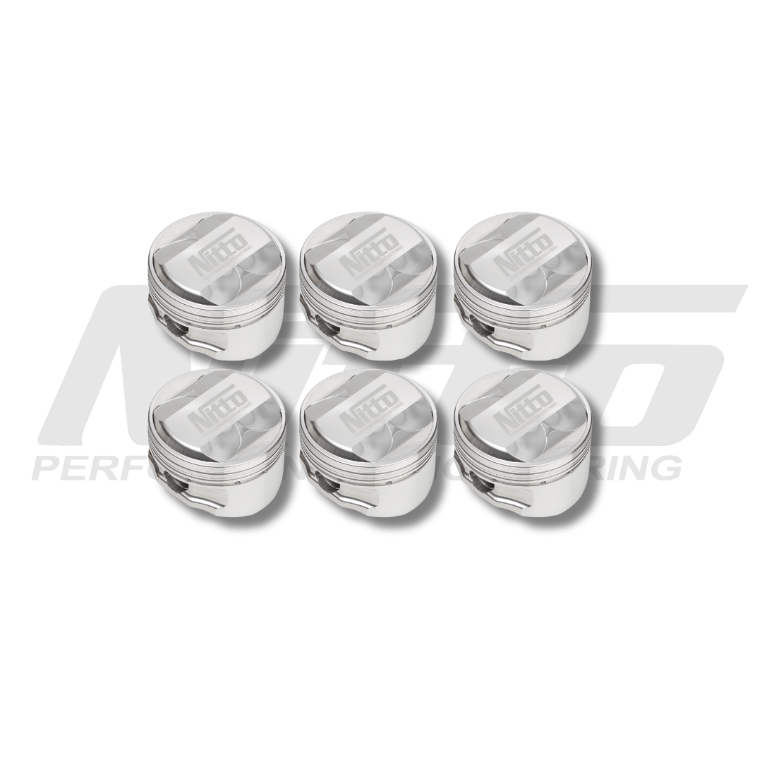 Nitto RB26 stroker forged pistons – set of six
