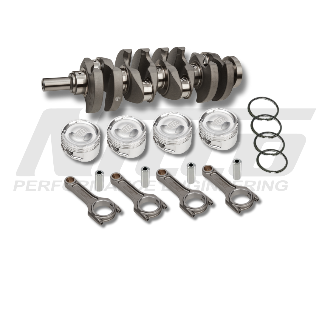 Nitto SR20 2.2L I-beam stroker kit with crankshaft, rods and forged pistons